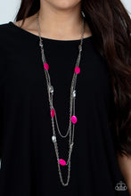 Load image into Gallery viewer, Barefoot and Beachbound - Pink Necklace