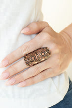 Load image into Gallery viewer, Tiki Trail - Copper Ring