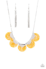 Load image into Gallery viewer, Mermaid Oasis - Yellow Necklace