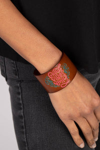 Easy Energy - Pink Snap Bracelet
