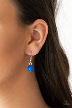 Load image into Gallery viewer, Me-dallions, Myself, and I - Blue Necklace