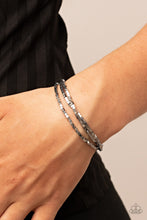 Load image into Gallery viewer, Block Bash - Silver Set of Bracelets
