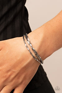 Block Bash - Silver Set of Bracelets