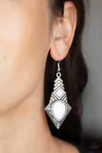 Load image into Gallery viewer, Stylishly Sonoran - White Earrings