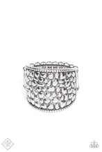 Load image into Gallery viewer, Dotted Decorum - Silver Ring