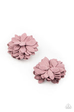 Load image into Gallery viewer, Summery Salutations - Purple Hair Clips