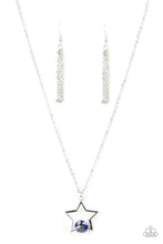 Load image into Gallery viewer, Starry Fireworks - Blue Necklace