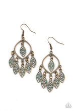 Load image into Gallery viewer, Artisan Garden - Brass Earrings