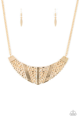Terra Trailbreaker - Gold Necklace