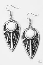 Load image into Gallery viewer, Take A WALKABOUT - White Earrings