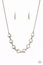 Load image into Gallery viewer, The Imperfectionist - Brass Necklace