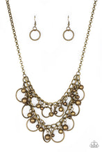 Load image into Gallery viewer, Warning Bells - Brass Necklace