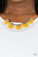 Load image into Gallery viewer, Mermaid Oasis - Yellow Necklace