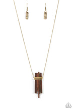 Load image into Gallery viewer, Cayman Castaway - Brass Necklace