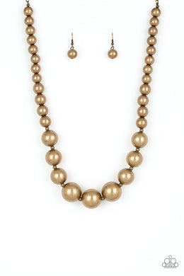 Living Up To Reputation - Brass Necklace