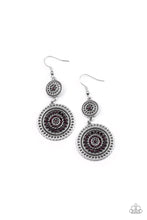 Load image into Gallery viewer, Bohemian Bedazzle - Purple Earrings