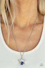 Load image into Gallery viewer, Starry Fireworks - Blue Necklace