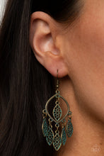 Load image into Gallery viewer, Artisan Garden - Brass Earrings