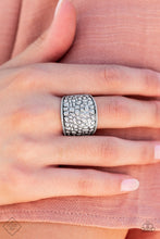 Load image into Gallery viewer, Dotted Decorum - Silver Ring