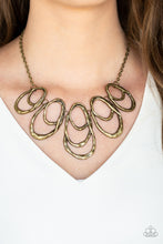 Load image into Gallery viewer, Terra Storm - Brass Necklace