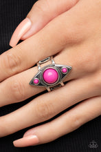 Load image into Gallery viewer, Pivoting Point - Pink Ring