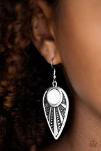Load image into Gallery viewer, Take A WALKABOUT - White Earrings