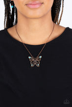 Load image into Gallery viewer, Badlands Butterfly - Copper Necklace