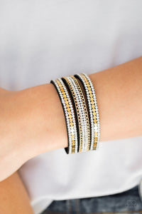 Fashion Fanatic - Gold Snap Bracelet