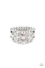 Load image into Gallery viewer, Diva Diadem - White Ring