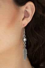 Load image into Gallery viewer, Fierce in Feathers - Silver Necklace