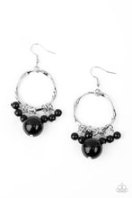 Load image into Gallery viewer, Delectably Diva - Black Earrings