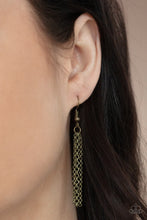 Load image into Gallery viewer, Palm Promenade - Brass Necklace