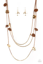 Load image into Gallery viewer, Alluring Luxe - Brown Necklace