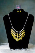 Load image into Gallery viewer, Social Network - Yellow Necklace