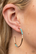 Load image into Gallery viewer, Joshua Tree Tourist - Brass Hoop Earrings