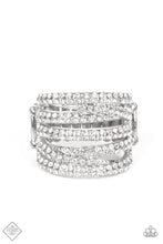 Load image into Gallery viewer, Knock-Out Opulence - White Ring