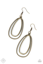 Load image into Gallery viewer, Lend Me Your Lasso - Brass Earrings