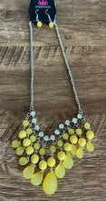 Load image into Gallery viewer, Social Network - Yellow Necklace