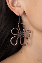 Load image into Gallery viewer, Wildflower Walkway - Copper Earrings
