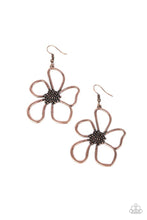 Load image into Gallery viewer, Wildflower Walkway - Copper Earrings